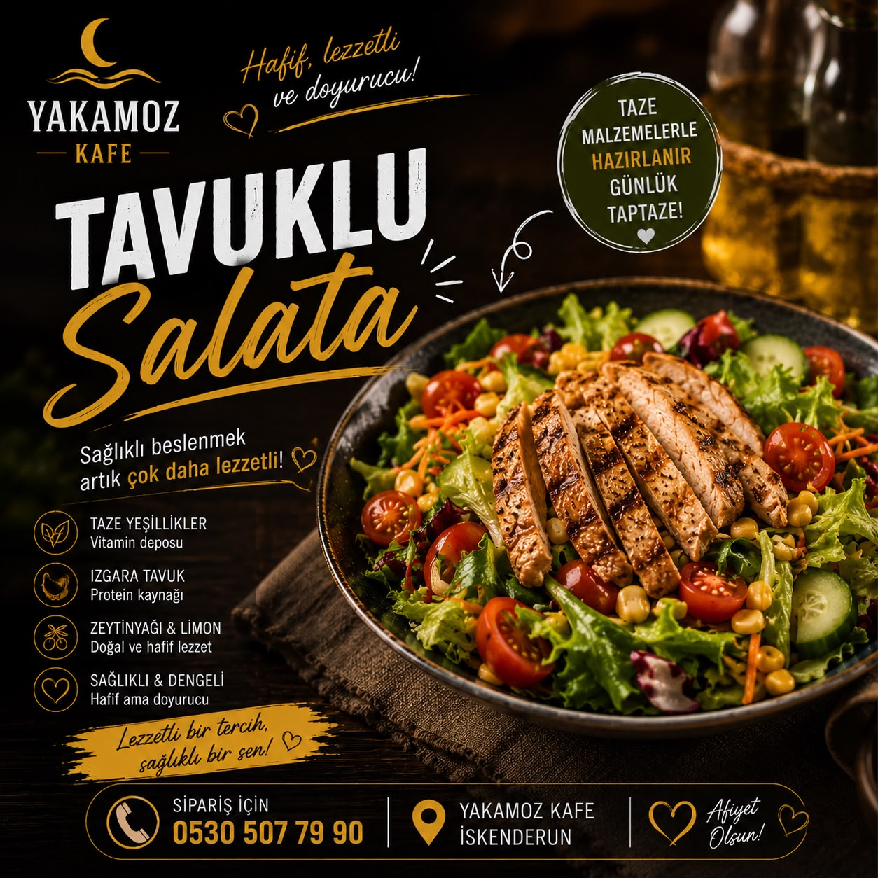 Tavuklu Salata
