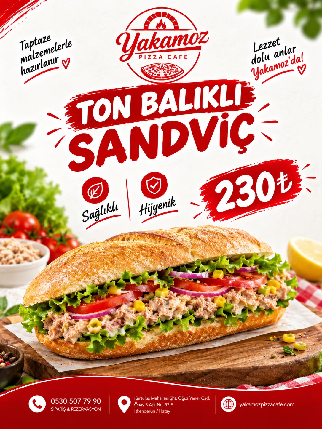 Ton Balıklı Sandviç