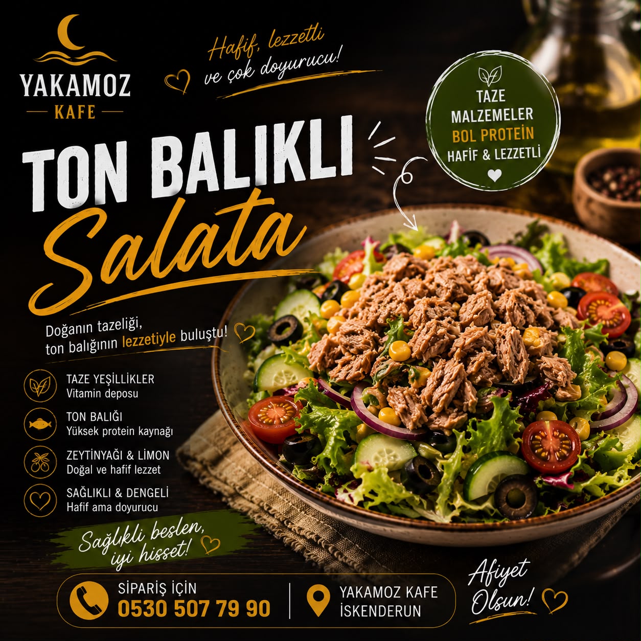 Ton Balıklı Salata